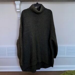 Old Navy Dark Green 3XL Tunic Style Sweater